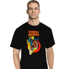 Load image into Gallery viewer, Shirts T-Shirts, Tall / Large / Black Toast Rider