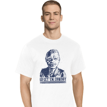 Load image into Gallery viewer, Shirts T-Shirts, Tall / Large / White Cowboy