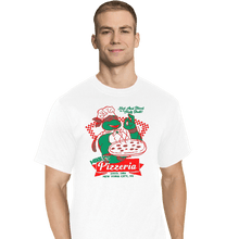 Load image into Gallery viewer, Secret_Shirts T-Shirts, Tall / Large / White Mikey's Pizzeria
