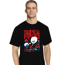 Load image into Gallery viewer, Daily_Deal_Shirts T-Shirts, Tall / Large / Black Haunted House