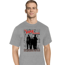 Load image into Gallery viewer, Daily_Deal_Shirts T-Shirts, Tall / Large / Sports Grey The Lone Gunman Newspaper Group