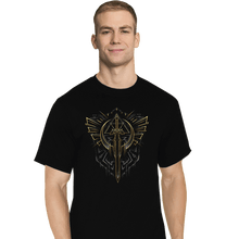 Load image into Gallery viewer, Secret_Shirts T-Shirts, Tall / Large / Black The Hero Sword