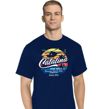 Load image into Gallery viewer, Shirts T-Shirts, Tall / Large / Navy Catalina Wine Mixer