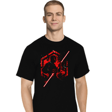 Load image into Gallery viewer, Shirts T-Shirts, Tall / Large / Black Double-Bladed Warrior