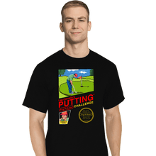 Load image into Gallery viewer, Shirts T-Shirts, Tall / Large / Black Lee Carvallo's Putting Challenge