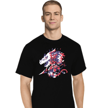 Load image into Gallery viewer, Daily_Deal_Shirts T-Shirts, Tall / Large / Black Dragon Knight