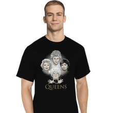 Load image into Gallery viewer, Shirts T-Shirts, Tall / Large / Black Golden Queens
