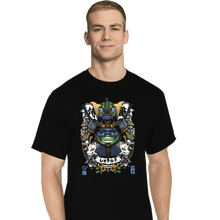 Load image into Gallery viewer, Daily_Deal_Shirts T-Shirts, Tall / Large / Black Samurai Leo