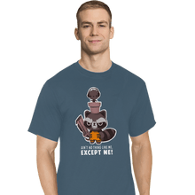 Load image into Gallery viewer, Shirts T-Shirts, Tall / Large / Indigo Blue Galaxy Pair