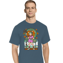 Load image into Gallery viewer, Shirts T-Shirts, Tall / Large / Indigo Blue Capsule Nouveau