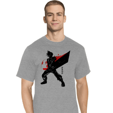 Load image into Gallery viewer, Shirts T-Shirts, Tall / Large / Sports Grey Crimson Ex Soldier