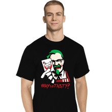 Load image into Gallery viewer, Daily_Deal_Shirts T-Shirts, Tall / Large / Black Why So Tasty?