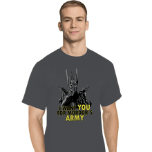 Load image into Gallery viewer, Shirts T-Shirts, Tall / Large / Charcoal Mordor's Army