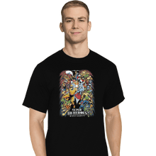 Load image into Gallery viewer, Shirts T-Shirts, Tall / Large / Black Super HB Heroes
