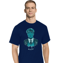 Load image into Gallery viewer, Shirts T-Shirts, Tall / Large / Navy The Leader