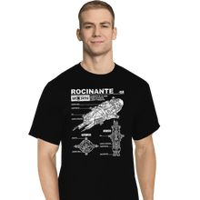 Load image into Gallery viewer, Shirts T-Shirts, Tall / Large / Black Rocinante Specs