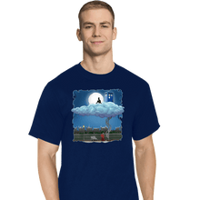 Load image into Gallery viewer, Shirts T-Shirts, Tall / Large / Navy Above The Clouds