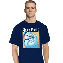 Load image into Gallery viewer, Shirts T-Shirts, Tall / Large / Navy Stay Puft!
