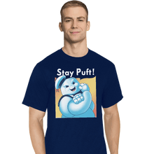 Load image into Gallery viewer, Shirts T-Shirts, Tall / Large / Navy Stay Puft!