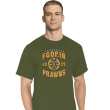 Load image into Gallery viewer, Shirts T-Shirts, Tall / Large / Military Green Joburg Prawns