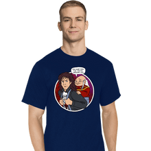 Load image into Gallery viewer, Daily_Deal_Shirts T-Shirts, Tall / Large / Navy Feel The Metal