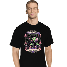 Load image into Gallery viewer, Daily_Deal_Shirts T-Shirts, Tall / Large / Black Villains Unite Maleficent