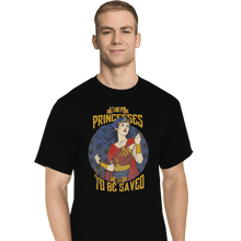 Load image into Gallery viewer, Shirts T-Shirts, Tall / Large / Black Not All Princesses Need to Be Saved