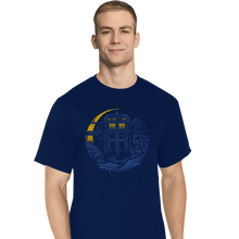 Load image into Gallery viewer, Shirts T-Shirts, Tall / Large / Navy The Traveller
