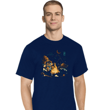 Load image into Gallery viewer, Daily_Deal_Shirts T-Shirts, Tall / Large / Navy Magic Camp