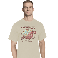 Load image into Gallery viewer, Secret_Shirts T-Shirts, Tall / Large / White D20 Anatomy