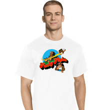 Load image into Gallery viewer, Shirts T-Shirts, Tall / Large / White Funky Flights