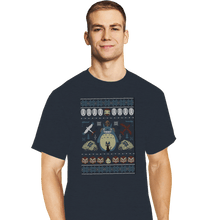 Load image into Gallery viewer, Shirts T-Shirts, Tall / Large / Dark Heather A Very Ghibli Xmas