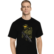 Load image into Gallery viewer, Shirts T-Shirts, Tall / Large / Black Master Chief