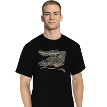 Load image into Gallery viewer, Shirts T-Shirts, Tall / Large / Black Hand Gator
