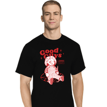 Load image into Gallery viewer, Daily_Deal_Shirts T-Shirts, Tall / Large / Black Friends Till The End