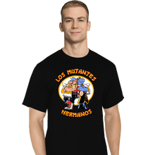 Load image into Gallery viewer, Daily_Deal_Shirts T-Shirts, Tall / Large / Black Los Mutantes Hermanos