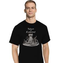 Load image into Gallery viewer, Shirts T-Shirts, Tall / Large / Black Release The Krakitten