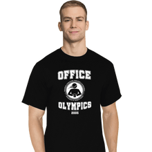 Load image into Gallery viewer, Secret_Shirts T-Shirts, Tall / Large / Black Office Olympics 2005
