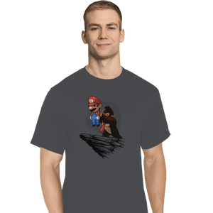 Shirts T-Shirts, Tall / Large / Charcoal Gaming King