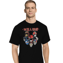 Load image into Gallery viewer, Shirts T-Shirts, Tall / Large / Black American Toku