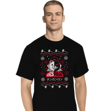 Load image into Gallery viewer, Shirts T-Shirts, Tall / Large / Black Despair Kuma Ugly Christmas Sweater