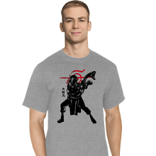 Load image into Gallery viewer, Shirts T-Shirts, Tall / Large / Sports Grey Crimson snake