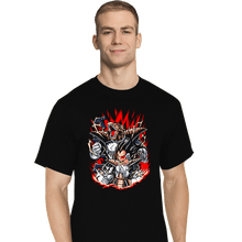 Load image into Gallery viewer, Daily_Deal_Shirts T-Shirts, Tall / Large / Black A Saiyan Prince