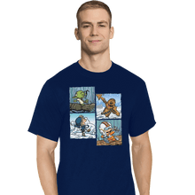 Load image into Gallery viewer, Shirts T-Shirts, Tall / Large / Navy Playful Rebels