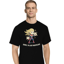 Load image into Gallery viewer, Shirts T-Shirts, Tall / Large / Black Marvelous