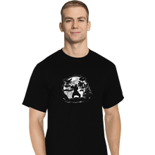 Load image into Gallery viewer, Shirts T-Shirts, Tall / Large / Black Moonlight Samurai