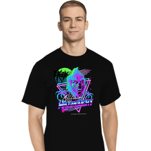 Load image into Gallery viewer, Shirts T-Shirts, Tall / Large / Black Mr Grouchy x CoDdesigns Neon Retro Tee