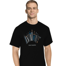 Load image into Gallery viewer, Daily_Deal_Shirts T-Shirts, Tall / Large / Black Select Weapon