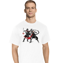 Load image into Gallery viewer, Daily_Deal_Shirts T-Shirts, Tall / Large / White The Final Lesson Sumi-e