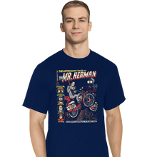 Load image into Gallery viewer, Daily_Deal_Shirts T-Shirts, Tall / Large / Navy Astonishing Adventures